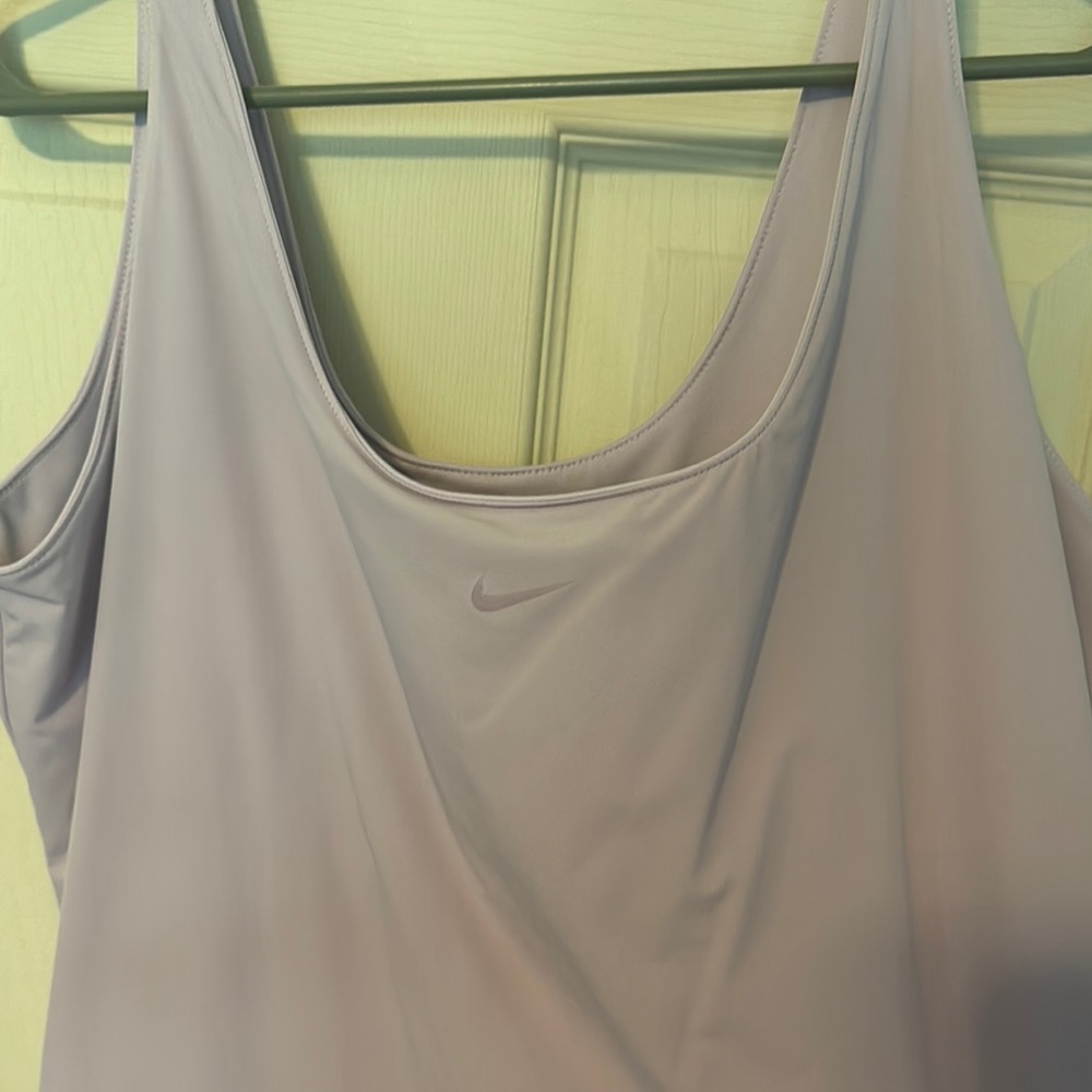 Nike Women's Soft Gray Sports Bra